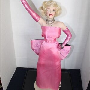 Vintage Franklin Mint Marilyn Monroe Gentlemen Prefer Blondes Heirloom 18" Doll